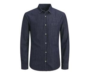 Rddlesner Denim Shirt L/S Noos, Denim Scuro, M