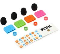 RØDE Colors 2 è un set di quattro filtri d'aria colorati, anelli di identificazione cavi, etichette e un foglio di adesivi per RØDE Wireless GO & Lavaliers