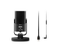 RØDE INT-USB Mini Microfono Condensatore di Qualità da Studio + Cavo USB-C (300 mm - Compatibile con Android e Mac) per Registrazione Vocale e Strumentale