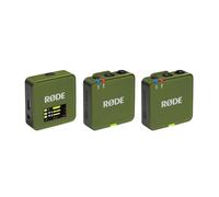 RØDE Wireless GO (Gen 3) - Microfono wireless compatto - Audio cristallino, registrazione a 32 bit float, controllo automatico del livello, per telefoni, fotocamere e computer (Verde muschio)
