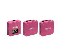 RØDE Wireless GO (Gen 3) - Microfono wireless compatto - Audio cristallino, registrazione a 32 bit float, controllo automatico del livello, per telefoni, fotocamere e computer (Rosa)