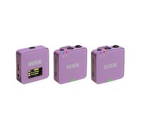 RØDE Wireless GO (Gen 3) - Microfono wireless compatto - Audio cristallino, registrazione a 32 bit float, controllo automatico del livello, per telefoni, fotocamere e computer (Lilla)