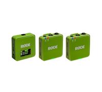 RØDE Wireless GO (Gen 3) - Microfono wireless compatto - Audio cristallino, registrazione a 32 bit float, controllo automatico del livello, per telefoni, fotocamere e computer (Verde)
