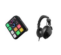 RØDE X Interfaccia audio integrata e scheda di acquisizione video 4K Streamer X con connettività XLR, HDMI e TRRS per lo streaming + RØDE NTH-100 Cuffia Over Nero