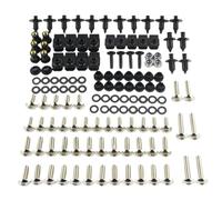 RDEQKIVZ Dadi Viti della Moto Compatibile con Yamaha per MT-09 per FJR1300 per YZF-R3 per R25 Moto Completo Completo Carenatura Kit Bulloni Viti Dadi in Acciaio per Misura
