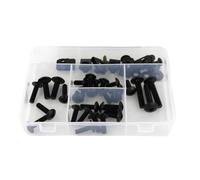 RDEQKIVZ Dadi Viti della Moto per K1200RS 1996-2005 Moto Completo Completo Carenatura Kit Bulloni Carena Clip Viti per Dadi velocità Moto in Acciaio Universale per Kit di Bulloni