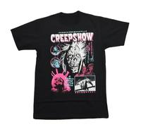 RDESEDRTRE Creepshow 1982 Cult Horror Comic Style Graphic T-Shirt Black M
