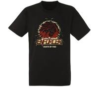 RDESEDRTRE Death by Fire Enforcer Men t Shirt Black 3XL