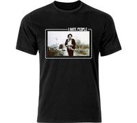 RDESEDRTRE ECN I Hate People Leatherface Texas Chainsaw Massacre T Shirt Black M
