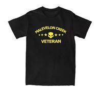 RDESEDRTRE Helldivers 2 Malevelon Creek Veteran T-Shirts Black XL