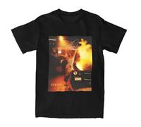 RDESEDRTRE Oversized T Shirt Ayliva Cool Singer Pop Music Cotton T Shirts Black XXL