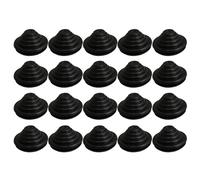 RDEXP 20PCS gomma Torre Cablaggio Cablaggio Guarnizione Guarnizione Anello Anello 20mm Nero