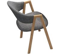 RDIAYDN Sedie da pranzo gambe in metallo sedie da soggiorno, sgabello da computer schienale bar mensa ufficio bancone sedia lounge poltrona da cucina (colore: grigio chiaro) (grigio scuro)
