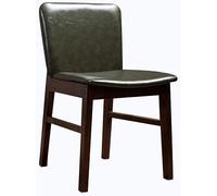 RDIAYDN Sedie da pranzo sedie da cucina, in legno massello uso domestico retrò terrazza negozio reception bar negozio di abbigliamento soggiorno (colore: nero, taglia (verde B)
