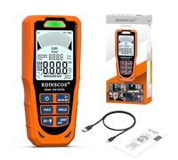 RDINSCOS Misuratore EMF, 3 in 1, radiazione elettromagnetica per EF MF RF, rilevatore di radiazioni digitali per campi elettromagnetici per casa, ufficio e viaggio