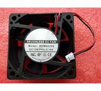 RDM6025S Fan DC12V 0.10A 2-Wire 6CM Cooling Fan