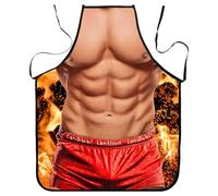 RDNKVB Cucina Grembiule Sexy Divertente da Barbecue per Uomo e Donna Regalo per Partito Cosplay Grigliare