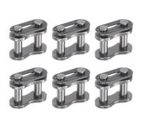 RDNKVB Premium Lega Maglie Catena per Bici da Cross Quad Buggy Mini Bici Pit ATV Scooter,6 Pezzi 420 Principali Maglie per Catena, per Impieghi Gravosi per 50cc 70cc 90cc 110cc 125cc