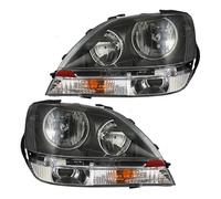 Rdtnvc 1 Set Di Fari Per Auto Per Lexus Rx300 Per Harrier Per Acu10 Per Fari 1997 1998 1999 2000 2001 2002 2003 Neri Principale Fari Faro