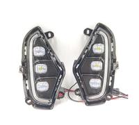 Rdtnvc 1 Set Per Toyota Per RAV4 2019 2020 2021 2022 Luci Diurne A LED Per Auto DRL Indicatori Di Direzione Gialli Lampada Paraurti Fendinebbia Principale Fari Faro