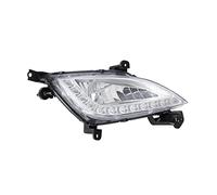Rdtnvc 12V Per Hyundai Per Elantra Per GT Per I30 2012-2016 Paraurti Anteriore Auto Fendinebbia DRL Coperture Fendinebbia Luci Diurne Principale Fari Faro(RH Without Fog Bulbs)