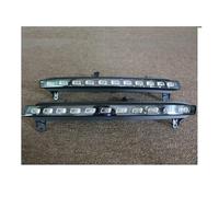 Rdtnvc 2 Pezzi Per Q7 2006 2007 2008 2009 LED DRL Luci Diurne Fendinebbia Con Indicatore Di Direzione Giallo Principale Fari Faro(Dynamic turn signal)