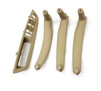 Rdtnvc 4 Pezzi Per BMW X5 X6 E70 E71 E72 2007-2013 LHD RHD Interruttore Alzacristallo Porta Interna Conducente Maniglia Trazione Maniglia Interna Portiera Dell’auto(Beige LHD 4PCS)