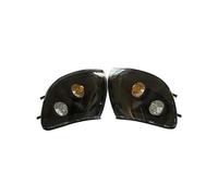 Rdtnvc Coppia Di Indicatori Di Direzione Anteriori E Laterali Per Mitsubishi Per Delica PD8W L400 1998 4M40 4D56 Principale Fari Faro(Nero)