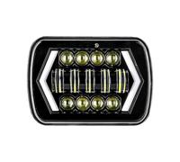 Rdtnvc Fari Anteriori A LED 5x7'' 7x6'' H6054 H5054 Abbaglianti/anabbaglianti Per Kenworth T300 1997-2000 2001 2002 2003 2004 2005 2006 2007 2008 2009 2010 Principale Fari Faro(1 pz)