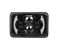 Rdtnvc Fari Anteriori A LED Auto 4"x6" Abbaglianti/anabbaglianti Con Luci Diurne Bianche E Ambra Per Chevy Per Camaro Per Iroc-Z 1982-1989 1990 1991 1992 Principale Fari Faro(1 pz)