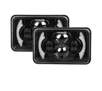 Rdtnvc Fari Anteriori A LED Auto 4"x6" Abbaglianti/anabbaglianti Con Luci Diurne Bianche E Ambra Per Chevy Per Camaro Per Iroc-Z 1982-1989 1990 1991 1992 Principale Fari Faro(2 pezzi)