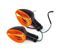 Rdtnvc Faro Per FZ6N Per FZ6 Per FZ-6N 2004 2005 2006 Kit Faro Anteriore Per Moto Supporto Specchietto Copertura Tachimetro Indicatore Direzione Fari Anteriori(2 Wires Orange)