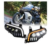 Rdtnvc Faro Per GL1800 Per Goldwing 1800 Fari Anteriori A LED Parafango Fanale Posteriore Borsa Laterale Luci Posteriori Decorative Specchietti Laterali Luce Fari Anteriori(B)