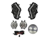 Rdtnvc Fendinebbia A LED DRL Per Toyota Per RAV4 2019-2022 Luce Marcia Diurna Copertura Cornice Griglia Indicatori Direzione Angel Eyes Principale Fari Faro(DRL Fog LED A)