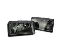 Rdtnvc Per Chevrolet Per Silverado Per Medium 1500 2500 HD 2007-2013 Coppia Di Luci Diurne A LED Anteriori Per Paraurti Anteriore Fendinebbia Principale Fari Faro(2pcs Gray Lens)