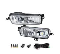 Rdtnvc Per Ford Per Focus 2015 2016 2017 2018 DRL Fendinebbia A LED Con Finiture Cromate Luci Diurne Indicatori Di Direzione Dinamici Bianco Giallo Blu Principale Fari Faro(B)