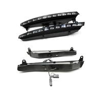 Rdtnvc Per Q7 2006 2007 2008 2009 Luci Diurne A LED Lampeggianti 12V DRL Con Fendinebbia E Indicatore Di Direzione Giallo Principale Fari Faro(Left and Right,Dynamic)