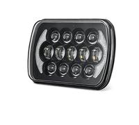 Rdtnvc Per Toyota Per Pickup Per MR2 Per Celica Per Supra H6014 H6052 H6054 Faro Anteriore LED Rettangolare Sigillato 5x7 7x6 Pollici Con DRL Principale Fari Faro(1pc 7X6 Headlight A)