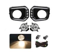 Rdtnvc Per Toyota Per Tacoma 2016 2017 2018 2019 2020 2021 2022 DRL Luci Diurne Paraurti Anteriore Guida Fendinebbia A LED Bianchi Gialli Principale Fari Faro(DRL Fog Halogen)