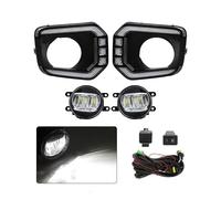 Rdtnvc Per Toyota Per Tacoma 2016 2017 2018 2019 2020 2021 2022 DRL Luci Diurne Paraurti Anteriore Guida Fendinebbia A LED Bianchi Gialli Principale Fari Faro(DRL Fog LED)