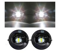 Rdtnvc Per Toyota Per Tacoma Per Tundra Per Sequoia 2005-2013 2014 2015 DRL Lente Trasparente LED Fendinebbia Angel Eyes Principale Fari Faro(LED White Only)