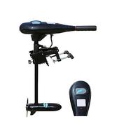 RDVXI Motori fuoribordo, 40 LBS 12 V Motore for Barca a traina, Motore fuoribordo Elettrico, for Canoa Gommone Spinta Nave Kayak Gonfiabile