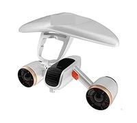RDVXI Scooter Sottomarino, Il motorino subacqueo del Mare 4.3Mph Si raddoppia l'attrezzatura di Immersione Subacquea del motorino 60mins del motorino di Immersione 40M for la Piscina(White)
