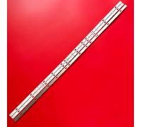 RDWQDGJG 3/18pcs strisce di retroilluminazione LED compatibili con 49d1200 49HR332M11A2 T49FSL6010 HR-99A05-00437 LVF490CSDX LE03RB2R0-DK 4C-LB490T-HR9 49SK6000 MODELLI TV TV(18PCS(6TV))