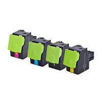 RDWQDGJG 4pcs 4K Toner Cartuccia compatibile per CS310 CS310N CS310DN CS410 CS410N CS410DN CS410DTN CS510 CS510DE Modelli di stampante CS510DTE(NA)