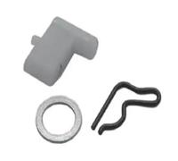 RDWQDGJG Kit di Pala Starter da 10 Pacchetti Kit Compatibile con BR 320 340 420 FS 160 220 220 400 450 550 TS 400 TS400 Adatta a Una Clip a Molla rondella di plastica 1125 195 7200