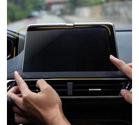 RDWSPLI Compatibile con Peugeot per 3008 5008 2017 2018 2019 8 Pollici Pellicola Protettiva per Cruscotto Interno Auto Pellicola Protettiva per Schermo in Vetro Temperato GPS Proteggi Schermo Auto
