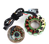 RDWSPLI Statore Bobina Magneto Piastra Compatibile con Suzuki per RMZ250 2010 2011 2012 2013 per RMZ450 2008 2009 2010 2011 2012 32101-28H00 Bobina Statore Generatore Moto