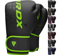 RDX Bambini Guantoni Boxe per Muay Thai e Allenamento, Maya Hide Pelle KARA Junior Combattimento Guanti da Sacco per Sparring, Kickboxing, Sacchi Pugilato, Punzonatura, Boxing Gloves