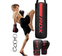 RDX Bambini Sacco da Boxe 2ft,Riempito Junior KARA Pelle di Maya Sacchi Pugilato per Muay Thai, Sparring, Kickboxing Allenamento, Arti Marziali, MMA